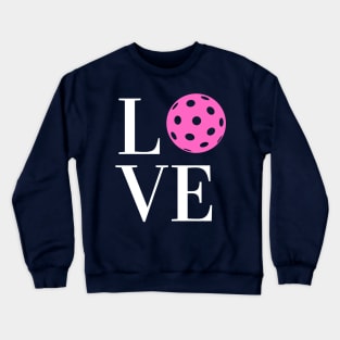 Love Pickleball Crewneck Sweatshirt